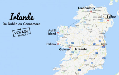 voyage irlande famille : itinéraire d'un circuit et autotour